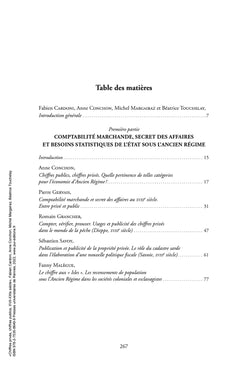 Chiffres privés, chiffres publics