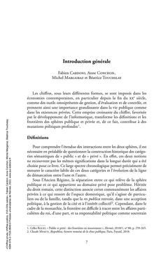 Chiffres privés, chiffres publics