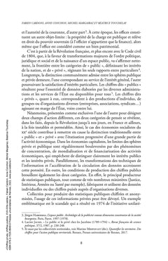 Chiffres privés, chiffres publics