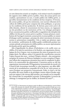 Chiffres privés, chiffres publics
