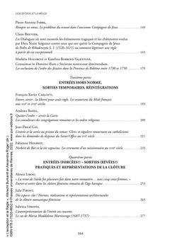 L'exception et la Règle