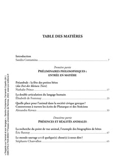 Regards sur l'animal et son langage