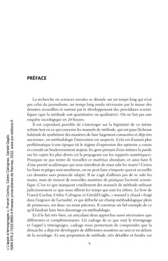 L'appel à témoignages