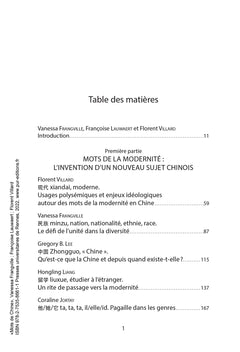 Mots de Chine
