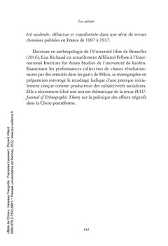 Mots de Chine