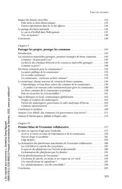 Du marché aux communs