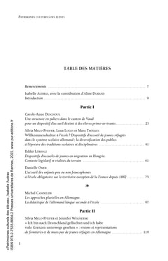 Patrimoines culturels des élèves