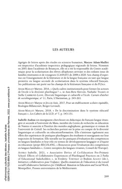 Patrimoines culturels des élèves