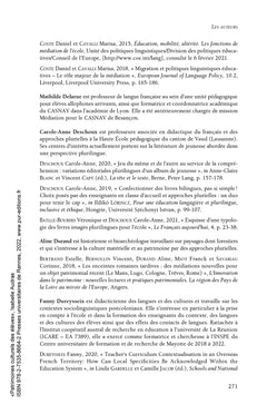 Patrimoines culturels des élèves