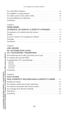 La sociologie et les études militaires