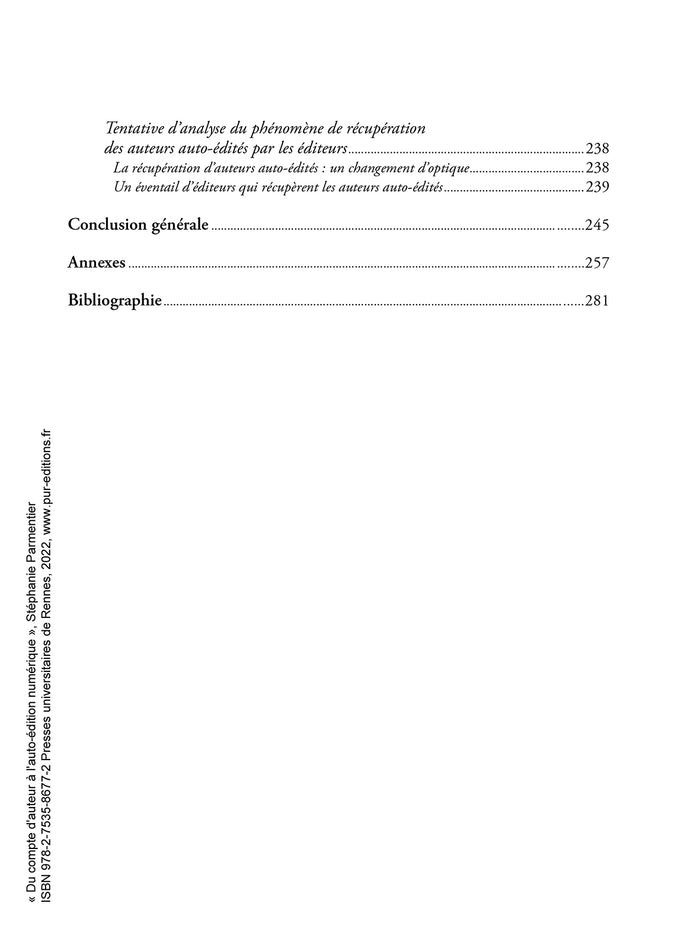 Du compte d'auteur à l'auto-édition numérique