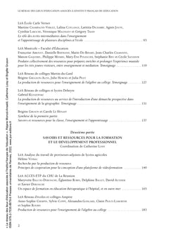 Le réseau des lieux d'éducation associés à l'Institut français de l'éducation