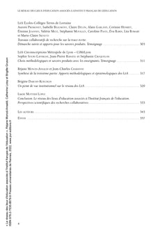 Le réseau des lieux d'éducation associés à l'Institut français de l'éducation