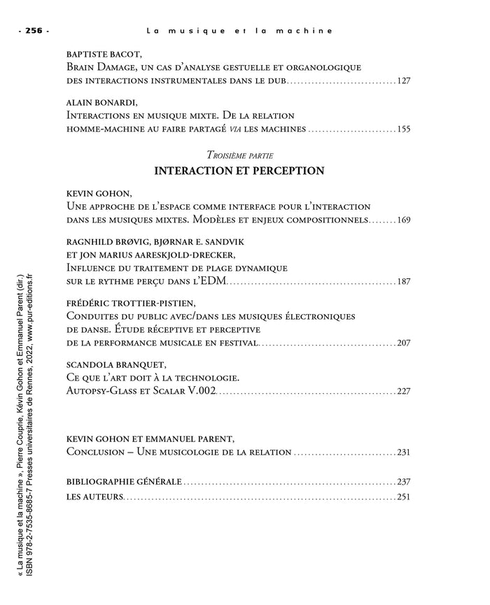 La musique et la machine