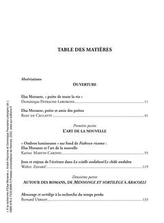 À la recherche d'Elsa Morante