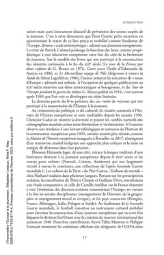 Transmettre l'Europe à la jeunesse