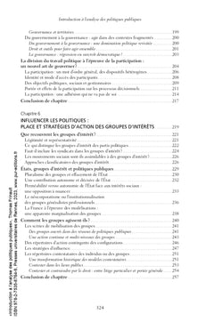 Introduction à l'analyse des politiques publiques