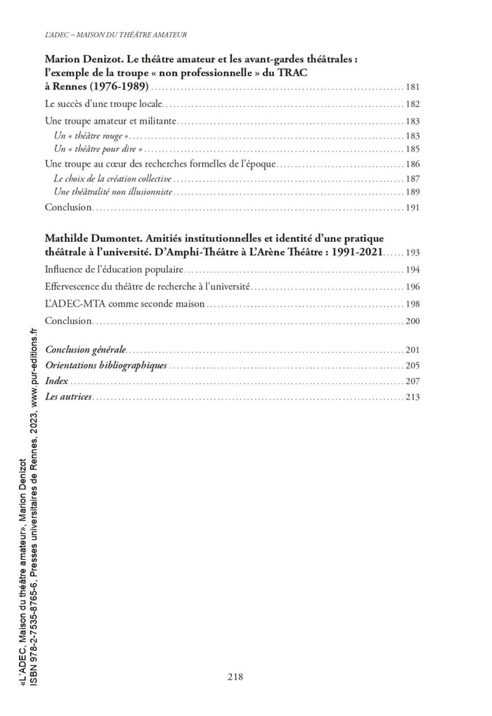 L'ADEC - Maison du théâtre amateur