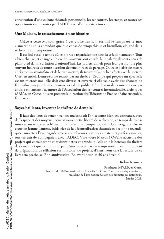 L'ADEC - Maison du théâtre amateur