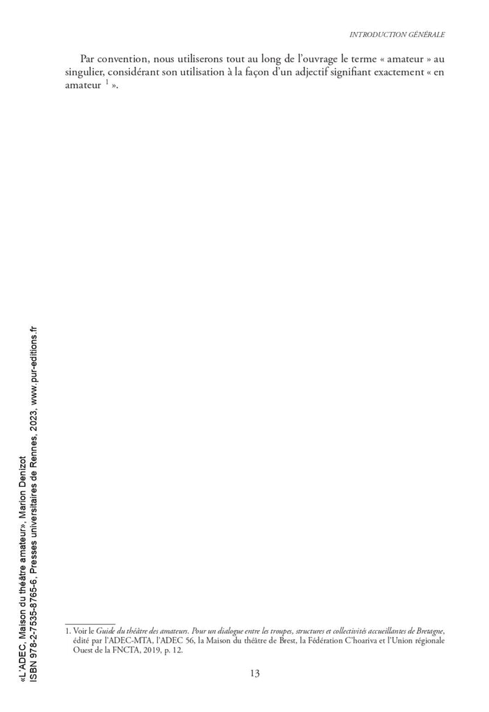 L'ADEC - Maison du théâtre amateur