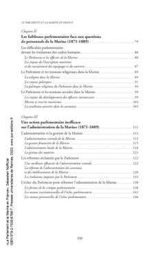 Le Parlement et la Marine en France