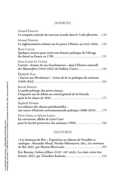 Le parlement des animaux