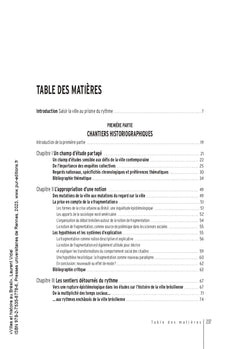 Villes et histoire au Brésil