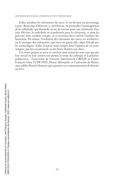 Sacres et couronnements en Europe