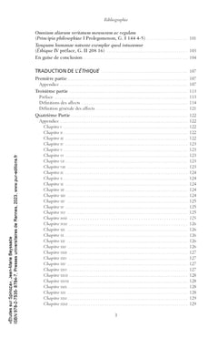 Études sur Spinoza