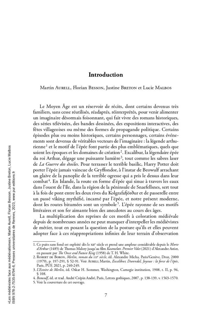 Les médiévistes face aux médiévalismes