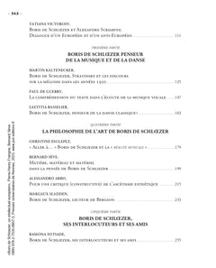 Boris de Schloezer, un intellectuel européen
