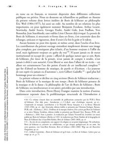 Boris de Schloezer, un intellectuel européen