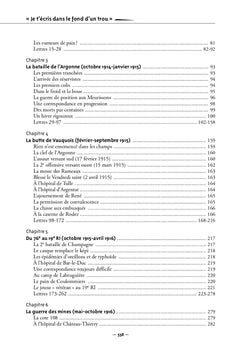 Je t'écris dans le fond d'un trou