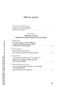 Les livres des politiques