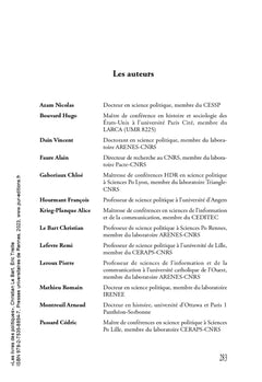 Les livres des politiques
