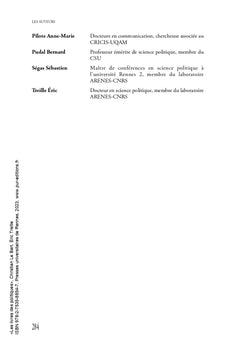 Les livres des politiques