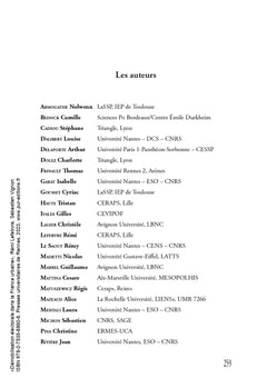 Démobilisation électorale dans la France urbaine