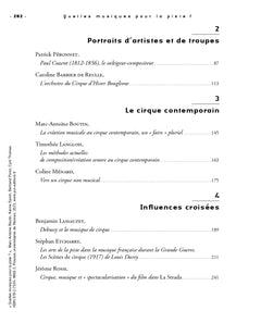 Quelles musiques pour la piste ?