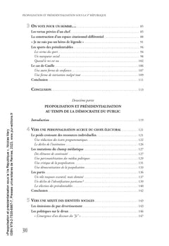Peopolisation et présidentialisation sous la Ve République