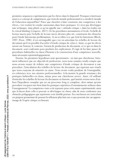 Enseignement de l'histoire et esprit critique