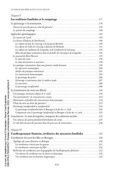 Le nom de baptême aux XVe et XVIe siècles