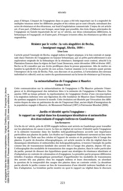 L'engagisme dans les colonies européennes