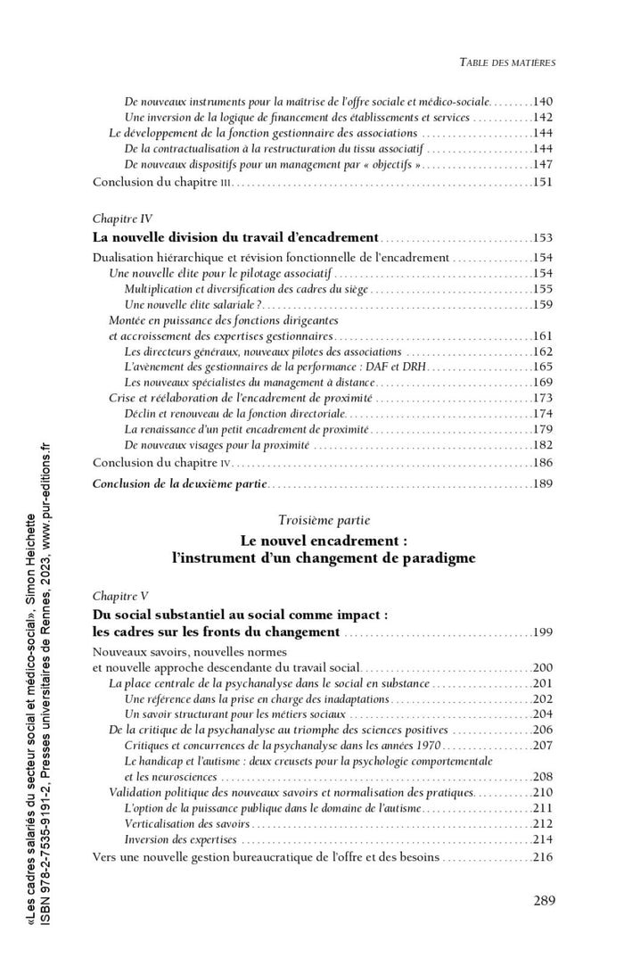 Les cadres salariés du secteur social et médico-social