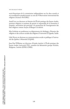 Faits religieux et médias