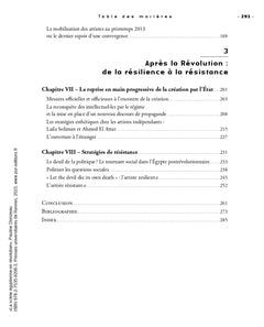 La scène égyptienne en révolution