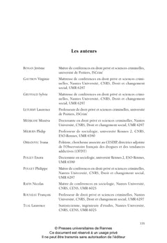 Réprimer et soigner