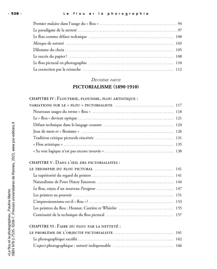 Le flou et la photographie: Histoire d'une rencontre