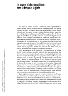 Fabriquer la Sibérie soviétique à l'écran