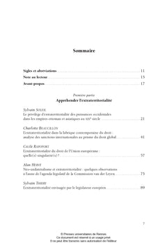 L'Union européenne et l'extraterritorialité