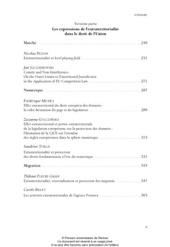 L'Union européenne et l'extraterritorialité